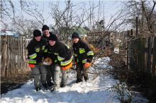 Курсанти ЛДУ БЖД спільно з рятувальниками ГУ ДСНС України в Львівській області вживають заходів з мінімізації наслідків можливих паводків