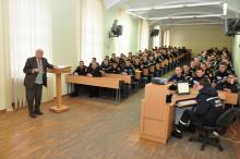 Курсанти зустрілися із видатним українським вченим