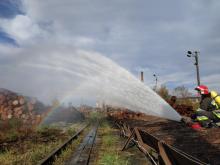 Practical classes on the discipline "Fire tactics" organised by scientific and pedagogical staff of the Department of fire tactics and rescue operations took place at the Lviv plywood factory Practical classes on the discipline "Fire tactics" organised by scientific and pedagogical staff of the Department of fire tactics and rescue operations took place at the Lviv plywood factory