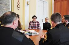 Head of the Kingston University Students Union arrived on a visit to Lviv State University of Life Safety