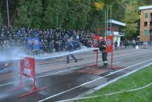 Тhe competition "The strongest fireman-rescuer of the University" took place in the Lviv State University of Life Safety for the first time. Тhe competition "The strongest fireman-rescuer of the University" took place in the Lviv State University of Life Safety for the first time.