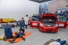 Medical training at Rescue Training Center of Lviv State University of Life Safety Medical training at Rescue Training Center of Lviv State University of Life Safety