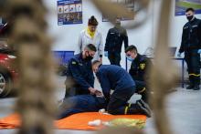 Medical training at Rescue Training Center of Lviv State University of Life Safety Medical training at Rescue Training Center of Lviv State University of Life Safety