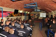 Курсанти та студенти зустрілися з учасником бойових дій на території Афганістану