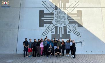 Cadets and students of the University started their study under the ERASMUS+ program at the Estonian Academy of Security Sciences (Tallinn)