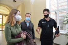 OSCE Ukraine representatives visit University OSCE Ukraine representatives visit University