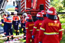Active phase of training EU-CHEM-REACT 2: LSULS staff, cadets and international forces eliminate emergencies.