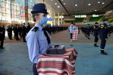 Oath of Allegiance to Ukrainian people was taken by freshmen of Lviv State University of Life Safety 