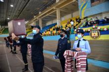 Oath of Allegiance to Ukrainian people was taken by freshmen of Lviv State University of Life Safety 