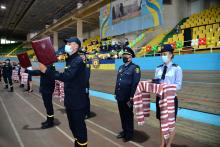 Oath of Allegiance to Ukrainian people was taken by freshmen of Lviv State University of Life Safety 