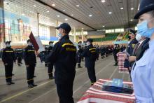 Oath of Allegiance to Ukrainian people was taken by freshmen of Lviv State University of Life Safety 