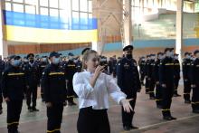 Oath of Allegiance to Ukrainian people was taken by freshmen of Lviv State University of Life Safety 
