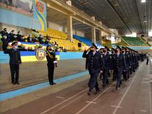 Oath of Allegiance to Ukrainian people was taken by freshmen of Lviv State University of Life Safety 