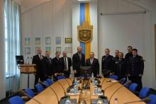 Rector of the Estonian Academy of Security Sciences Marek Link at Lviv State University of Life Safety Rector of the Estonian Academy of Security Sciences Marek Link at Lviv State University of Life Safety