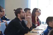 Within the ERASMUS + program, a member of the Supreme Council of the League of Defense, a member of the Estonian Reserve Officers Association - Mati Raidma visited the University Within the ERASMUS + program, a member of the Supreme Council of the League of Defense, a member of the Estonian Reserve Officers Association - Mati Raidma visited the University