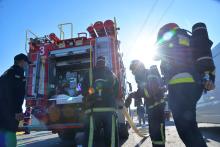 Active phase of training EU-CHEM-REACT 2: LSULS staff, cadets and international forces eliminate emergencies.