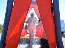 Active phase of training EU-CHEM-REACT 2: LSULS staff, cadets and international forces eliminate emergencies.