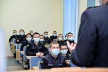 Director of the Institute of Internal Security of the Main School of the State Fire Service in Warsaw Robert Pietz gave a lecture at the Lviv State University of Life Safety