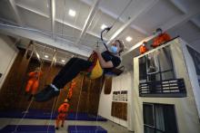 TRAINING CENTER OF RESCUE WORKS OPENED AT THE UNIVERSITY
