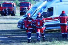 Active phase of training EU-CHEM-REACT 2: LSULS staff, cadets and international forces eliminate emergencies.