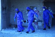 Active phase of training EU-CHEM-REACT 2: LSULS staff, cadets and international forces eliminate emergencies.