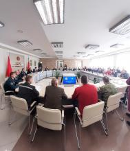 Delegation of LSULS at Table top  Exercise in the Republic of Belarus