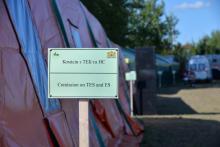 Ready for field exercise: representatives of Poland, Latvia, and Moldova arrived at the field camp