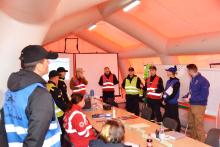Morning at LEMA headquarters: the next stage of training began