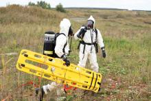 Accident, detection of an unknown biological contamination in the border area, fire in a 9-storey building - EU-CHEM-REACT 2 training continues