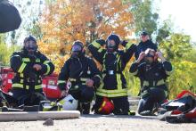 22 rescuers from Ternopil region gain experience on LSULS Fire Module