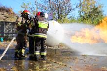 22 rescuers from Ternopil region gain experience on LSULS Fire Module