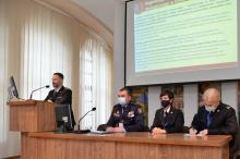 Project resumption "Ecologistics - improving the management of solid landfills of household waste in the Lviv region ". Delegation from Main schools of state fire service of Poland visited LSULS