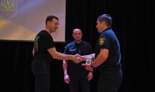 First Deputy Minister of Internal Affairs Yenin Yevhenii and Head of the State Emergency Service Serhiy Kruk presented awards to scientific and pedagogical workers and cadets of the LSULS