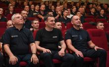 First Deputy Minister of Internal Affairs Yenin Yevhenii and Head of the State Emergency Service Serhiy Kruk presented awards to scientific and pedagogical workers and cadets of the LSULS