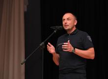 First Deputy Minister of Internal Affairs Yenin Yevhenii and Head of the State Emergency Service Serhiy Kruk presented awards to scientific and pedagogical workers and cadets of the LSULS