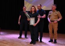 First Deputy Minister of Internal Affairs Yenin Yevhenii and Head of the State Emergency Service Serhiy Kruk presented awards to scientific and pedagogical workers and cadets of the LSULS