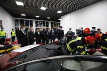 TRAINING CENTER OF RESCUE WORKS OPENED AT THE UNIVERSITY