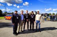LSULS representatives take over experience from Swedish rescuers