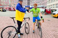 800+ km: Ihor Kordiiaka takes part in the cyclists' ultramarathon  (Poland)