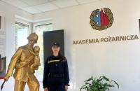 LSULS Cadet Begins Studies at the Fire University in Warsaw Under the ERASMUS+ Program