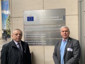 Rector of the University Myroslav Koval participated in the EU-CHEM-REACT 2 Consultative Session in Brussels