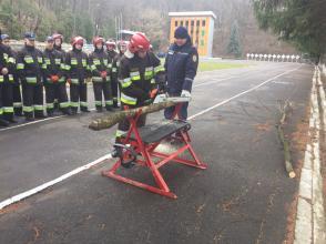Practical trainings on the discipline "Fire, engineering and rescue equipment" 