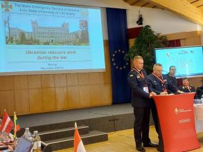 At the forefront of changes in the world security system. Delegation of Lviv State University of Life Safety participates in the EFSCA General Assembly and the international conference "The impact of trends and megatrends on training in the fire service"
