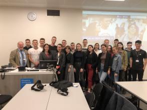 Students and cadets of Lviv state universityof life safety study in the UK