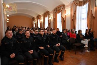 Stephanie Ansaldo visited the Lviv State University of Life Safety