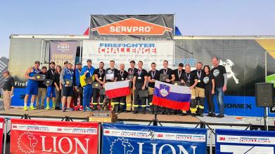 Ukrainian firefighters are world champions