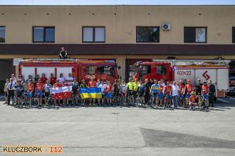 500 km + for firefighters from Ukraine: charity cycling marathon finished