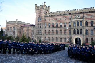 Staff, cadets and students of Lviv State University of Life Safety honored the victims of Holodomor