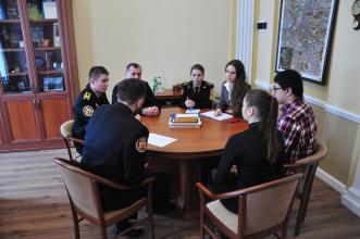 Head of the Kingston University Students Union arrived on a visit to Lviv State University of Life Safety