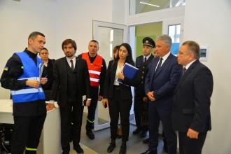 Mykola Chechotkin , the head of State emergency service  of Ukraine and the Head of Disaster and Emergency Management Authority (AFAD)  In Turkey Dr. Mehmet Gulluoglu visited the University with a working  visit.